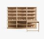 Pacific Peninsula Desk with 102" Bookcase Suite