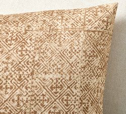 Brooks Printed Lumbar Pillow Cover
