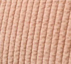 Quilted Velvet Lumbar Pillow Cover