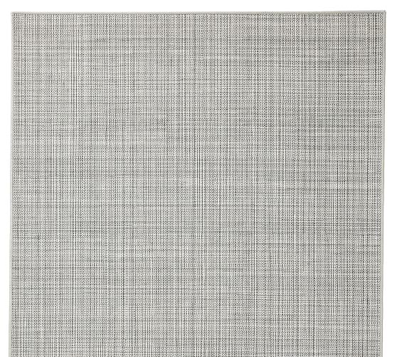 Custom Tweed Synthetic Outdoor Rug
