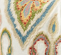 Yalla Embroidered Pillow Cover