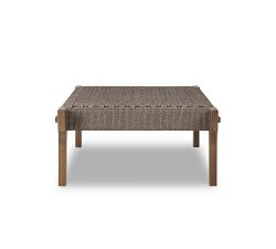 Mercy Teak Rectangular Outdoor Coffee Table (77")