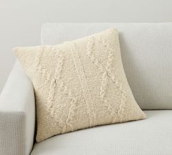 Diamond Cable Knit Pillow Cover