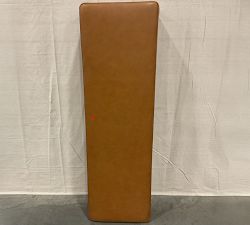 Open Box: Arden Leather Bench (56") - Statesville Caramel, Seadrift Legs