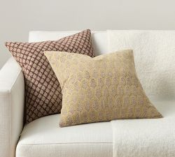Elinor Floral Mughal Reversible Pillow Cover