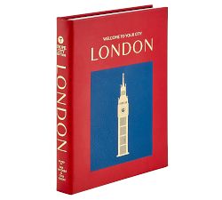 Leather London Coffee Table Book