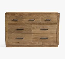 Open Box: Oakleigh 7-Drawer Dresser, 57" - Heirloom Wheat, Modern