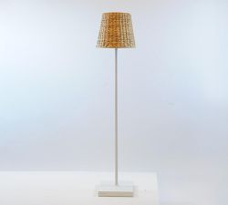 Zafferano Wicker Shade for Poldina Floor Lamps