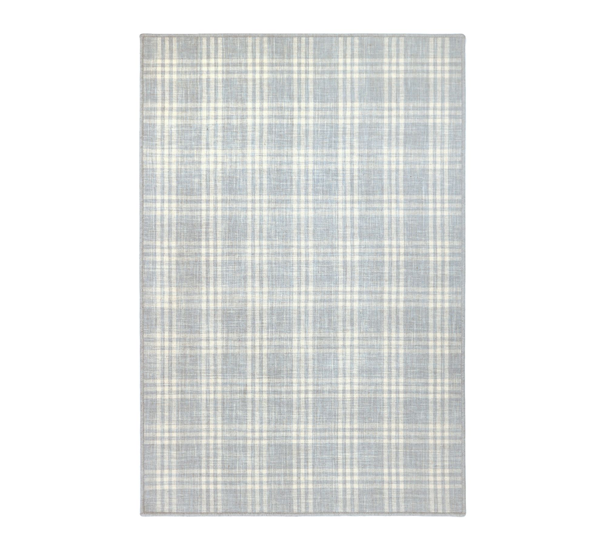 Custom Kiri Plaid Wool Rug