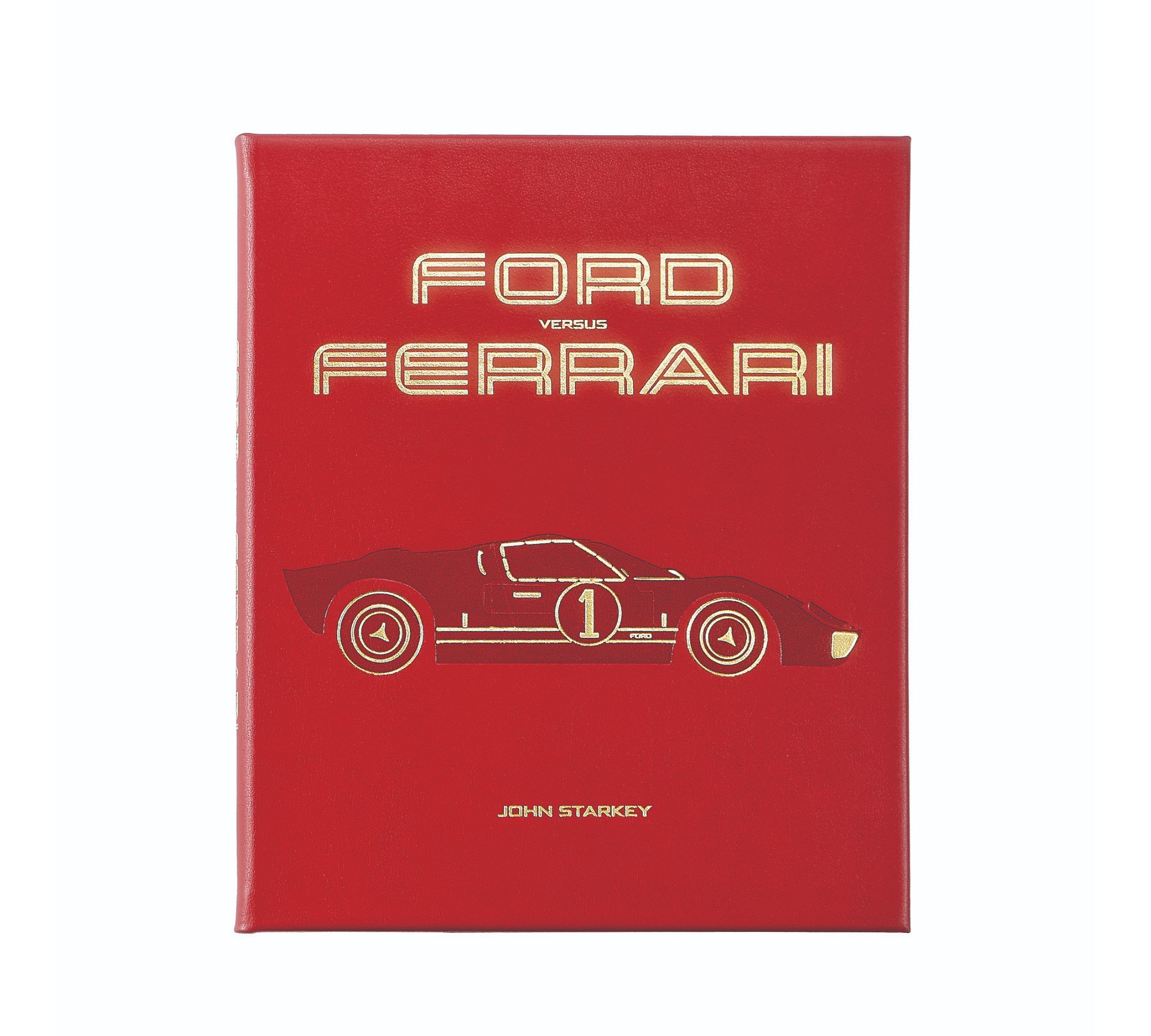 Leather Ford vs. Ferrari Book
