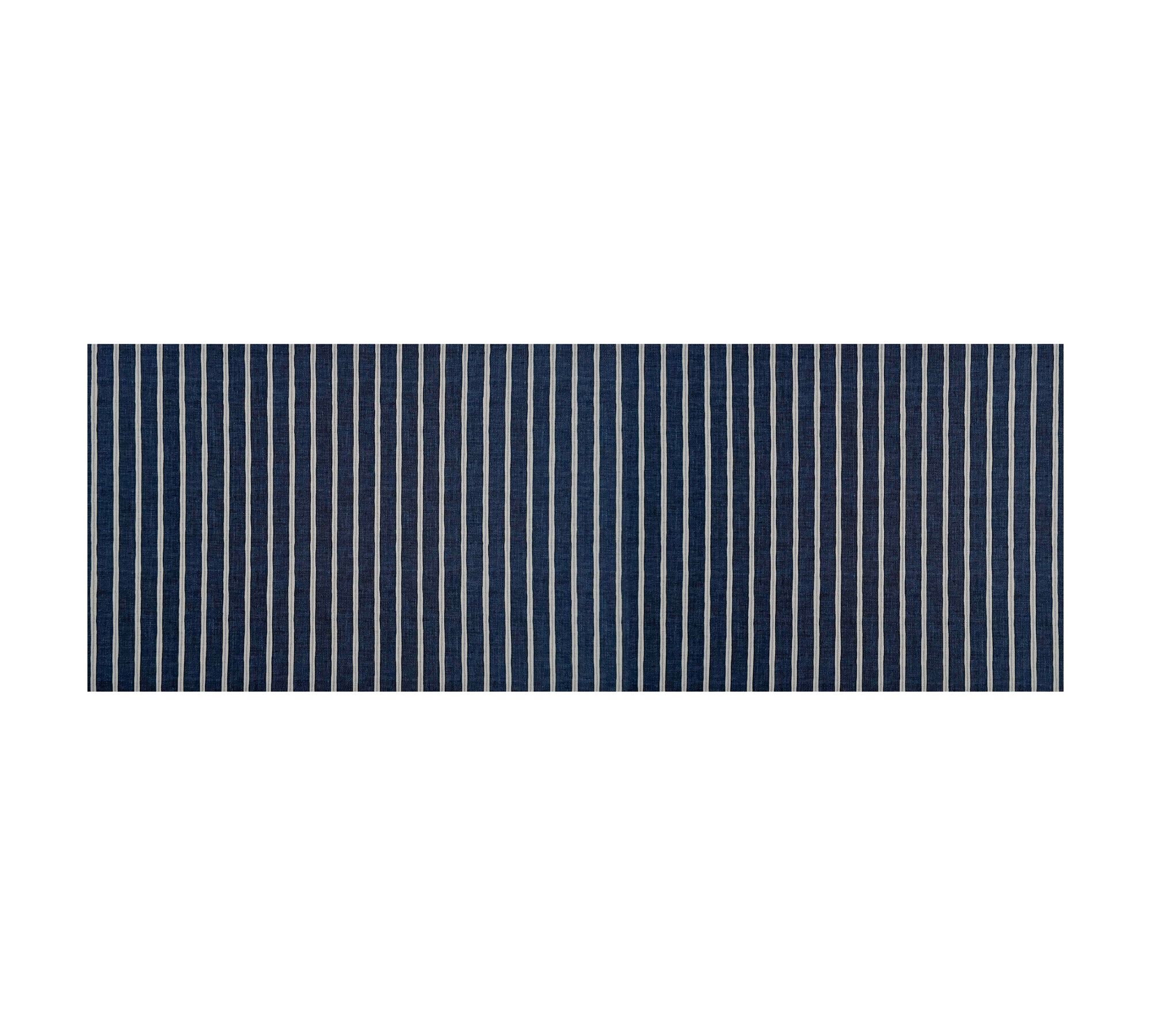 Un-Rug Ticking Striped Washable Floor Mat