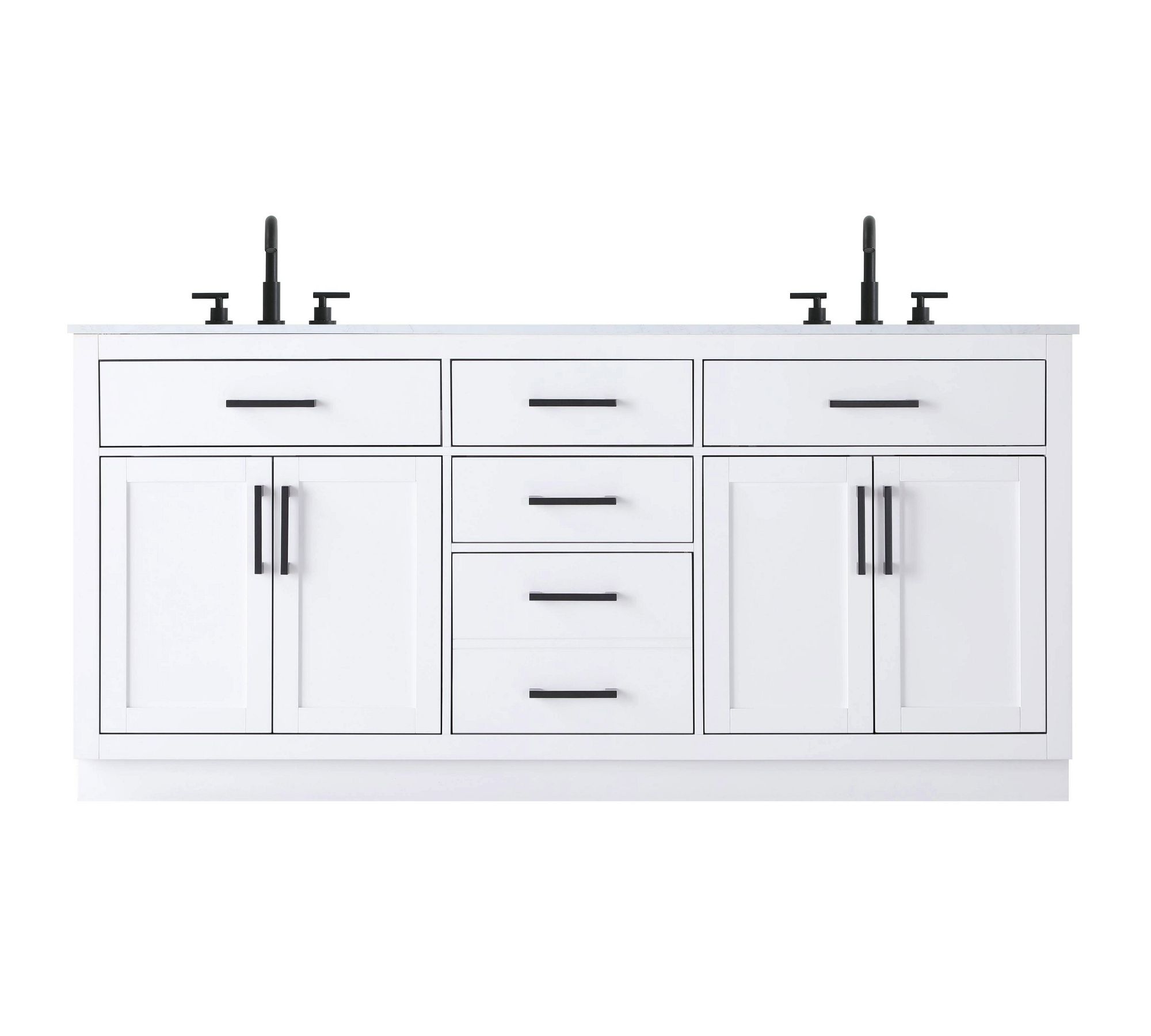 Praia 60-84" Double Sink Vanity