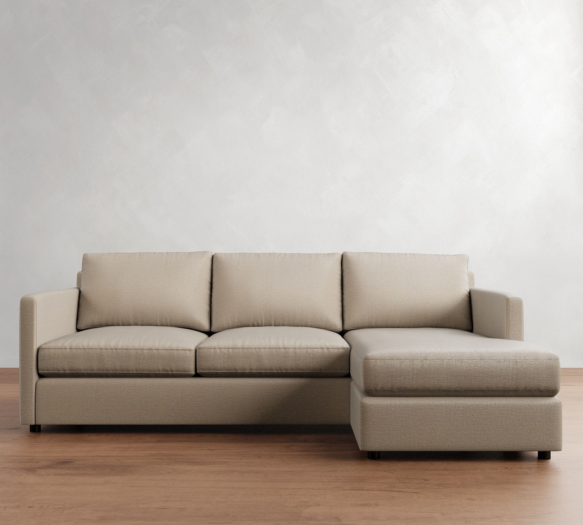 Pacifica Slim Arm Reversible Chaise Sectional (78"–88") - thumbnail 5