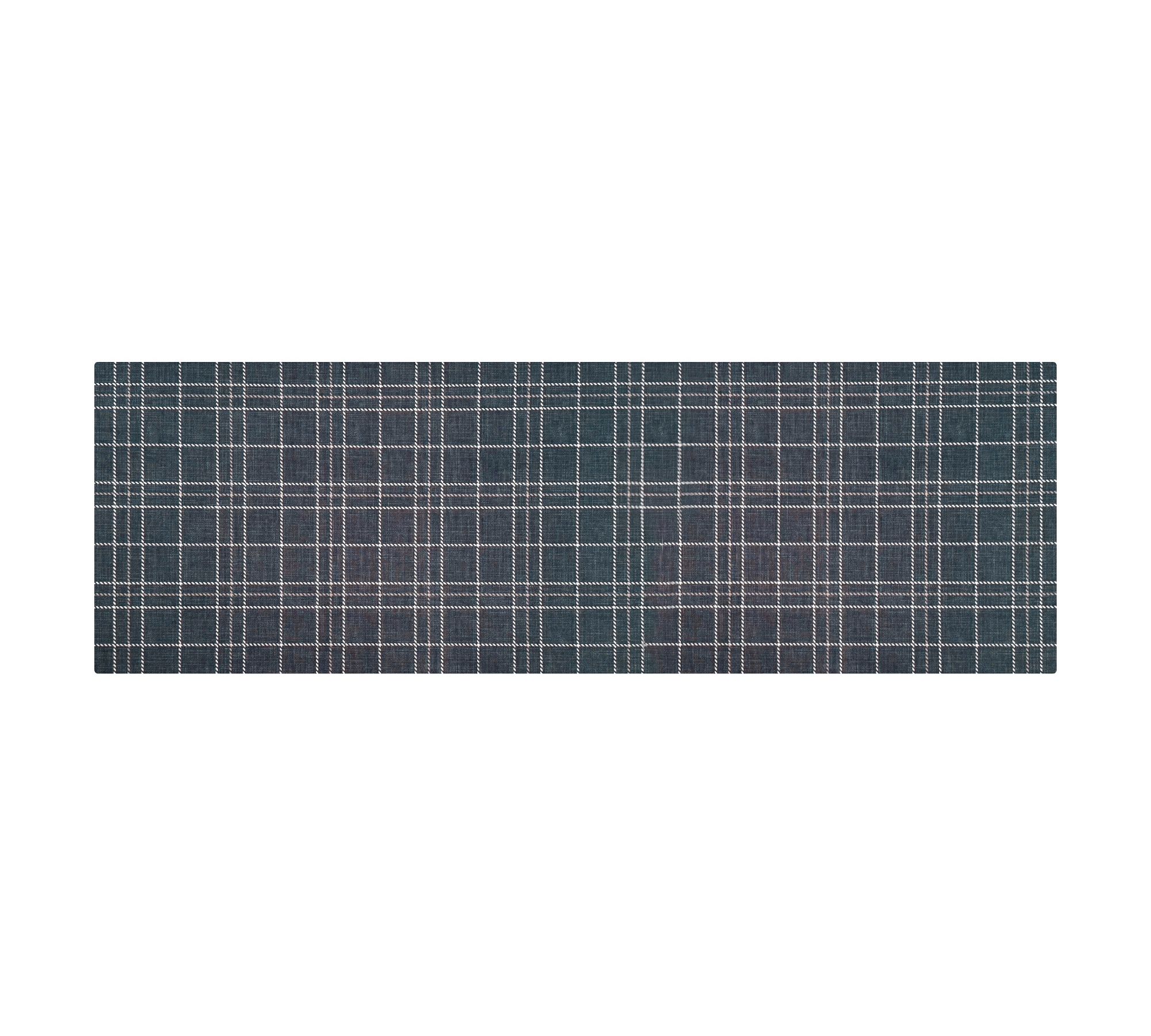 Un-Rug Plaid Washable Floor Mat