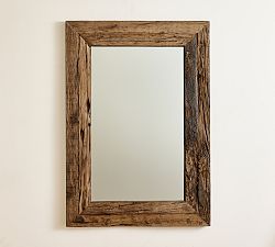Open Box: Rectangular Wall Mirror (40" x 57") - Reclaimed Pine