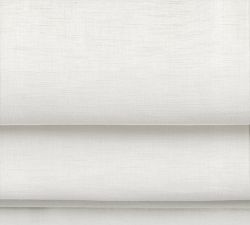 Custom Emery Linen Roman Light Filtering Shade