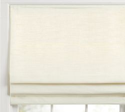 Custom Emery Linen Roman Light Filtering Shade