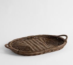 Woven Oval Tray