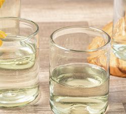 Claro Recycled Glass Drinkware - Set of 4