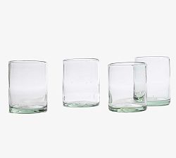 Claro Recycled Glass Drinkware - Set of 4