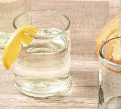 Claro Recycled Glass Drinkware - Set of 4