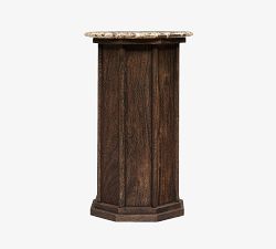 Thadeus Marble End Table (11")
