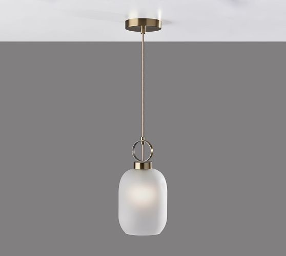 Leighton Glass Pendant (7") by Pottery Barn