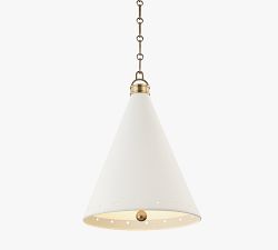 Jocelyn Tapered Enamel Pendant (10"-20")