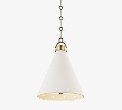Jocelyn Tapered Enamel Pendant (10"-20")