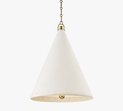 Jocelyn Tapered Enamel Pendant (10"-20")