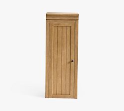 Open Box: Aubrey Modular Media Storage Cabinet Hutch (18"W x 48"H) - Seadrift