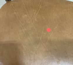 Open Box: Axel Leather Counter Stool (26") - Haven Tobacco