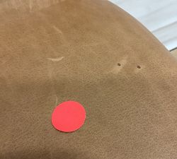 Open Box: Axel Leather Counter Stool (26") - Haven Tobacco