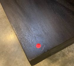 Open Box: Cayman Dining Bench (70") - Warm Black