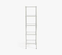 Open Box: Everson Tall Metal Storage Shelf - Polished Nickel