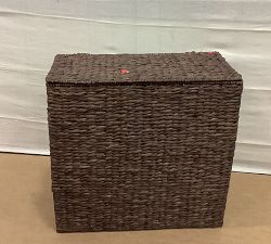 Open Box: Seagrass Handcrafted Divided Hamper - Raleigh