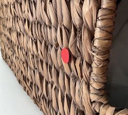 Open Box: Seagrass Handcrafted Hamper - Gray Wash