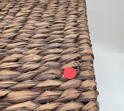 Open Box: Seagrass Handcrafted Hamper - Gray Wash