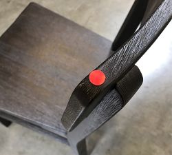 Open Box: Benchwright Dining Chair - Blackened Oak