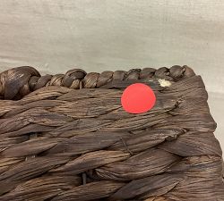 Open Box: Seagrass Handcrafted Divided Hamper - Raleigh