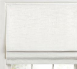 Emery Linen Cordless Roman Shade