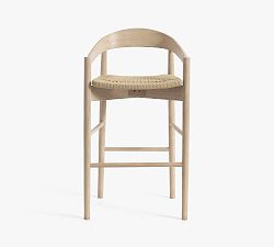 Open Box: Laguna Outdoor Bar Stool - Sandwash