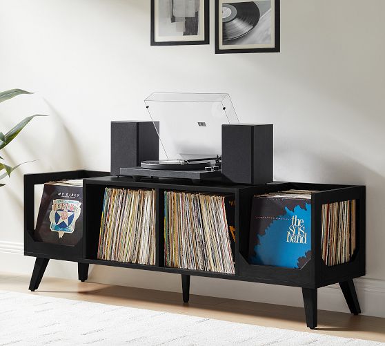 Elliot Record Player Storage Console by Pottery Barn