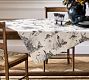 Midnight Manor Embroidered Cotton Table Throw