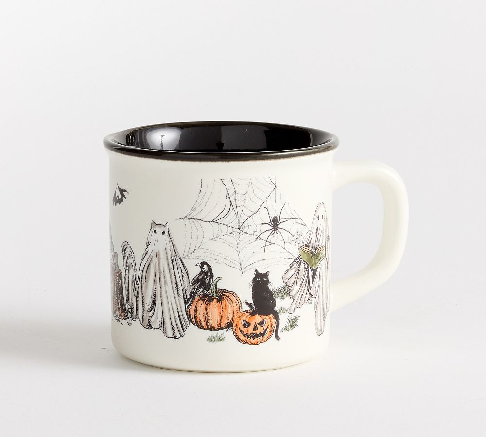 Midnight Manor Stoneware Mug by Pottery Barn