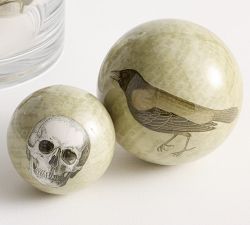 Decoupage Ball Vase Filler