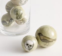 Decoupage Ball Vase Filler