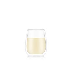 Bodum Skal Double Wall Chardonnay Stemless Glass - Set of 2