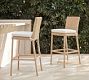 Huntington Wicker Outdoor Barstool