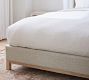 Jake Upholstered Platform Bed Wood Base